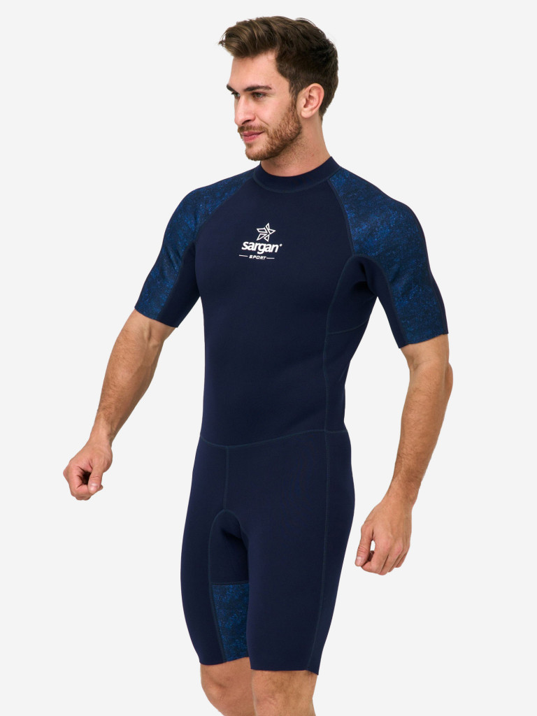 Гидрокостюм неопреновый короткий мужской 2мм SARGAN Sport