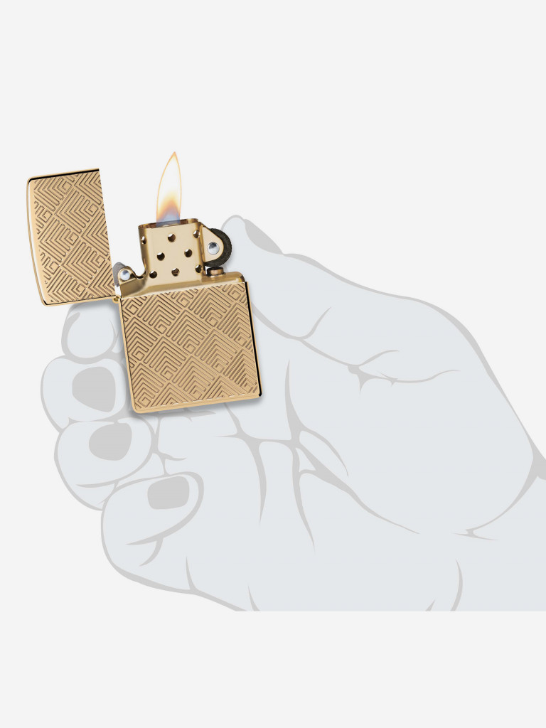 Зажигалка бензиновая ZIPPO 48570 Armor Pattern