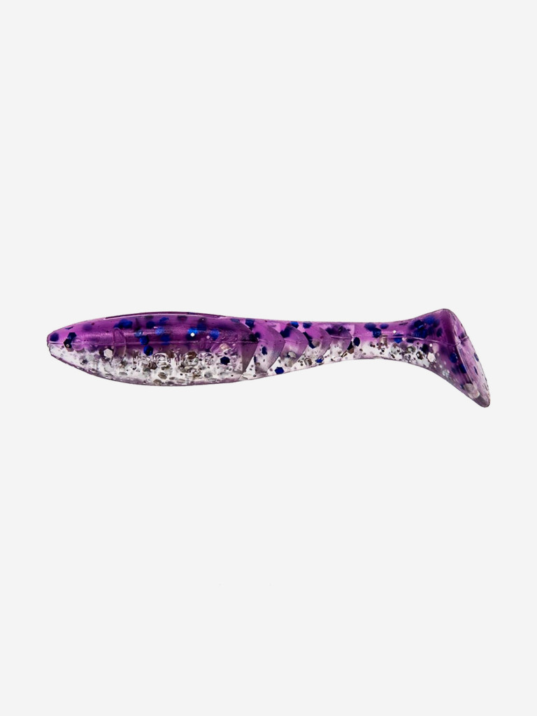 Мягкая приманка Helios Slash, 2,64'' / 6,7 см, Silver Sparkles & Fio, 100 шт (HS-19-036-N)