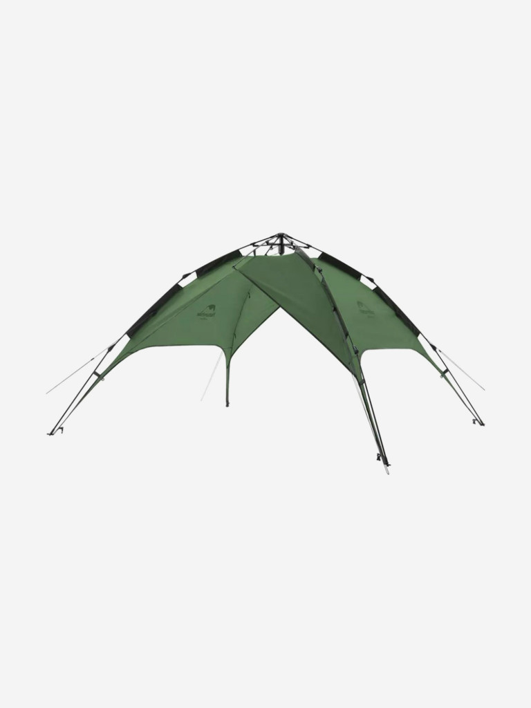 Палатка Naturehike 4-местная, быстросборная, зеленая