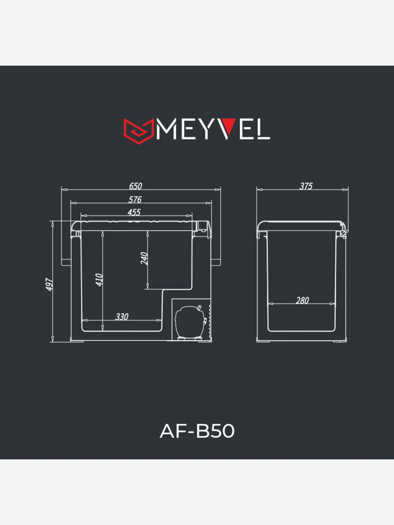 Автохолодильник Meyvel AF-B50