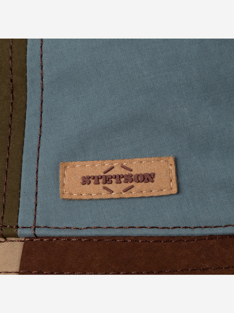 Панама STETSON 1811116 BUCKET WAXED COTTON COLOR BLOCK WR