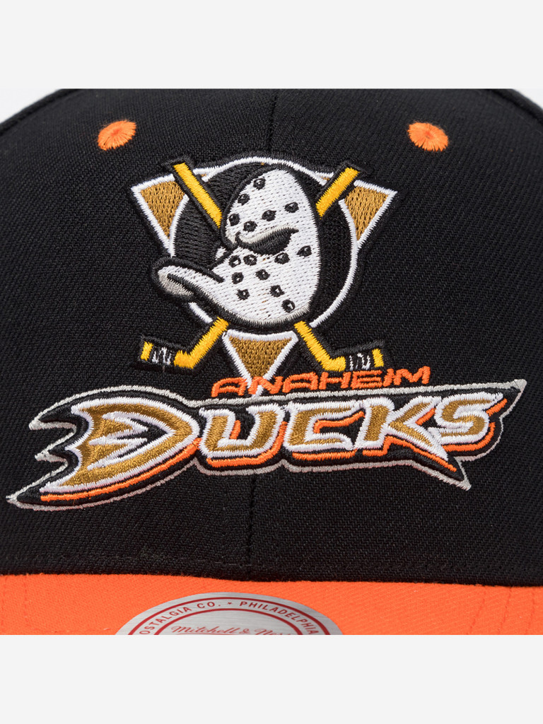 Бейсболка MITCHELL NESS HP8591-ADUBLCK Anaheim Ducks NHL (черный)