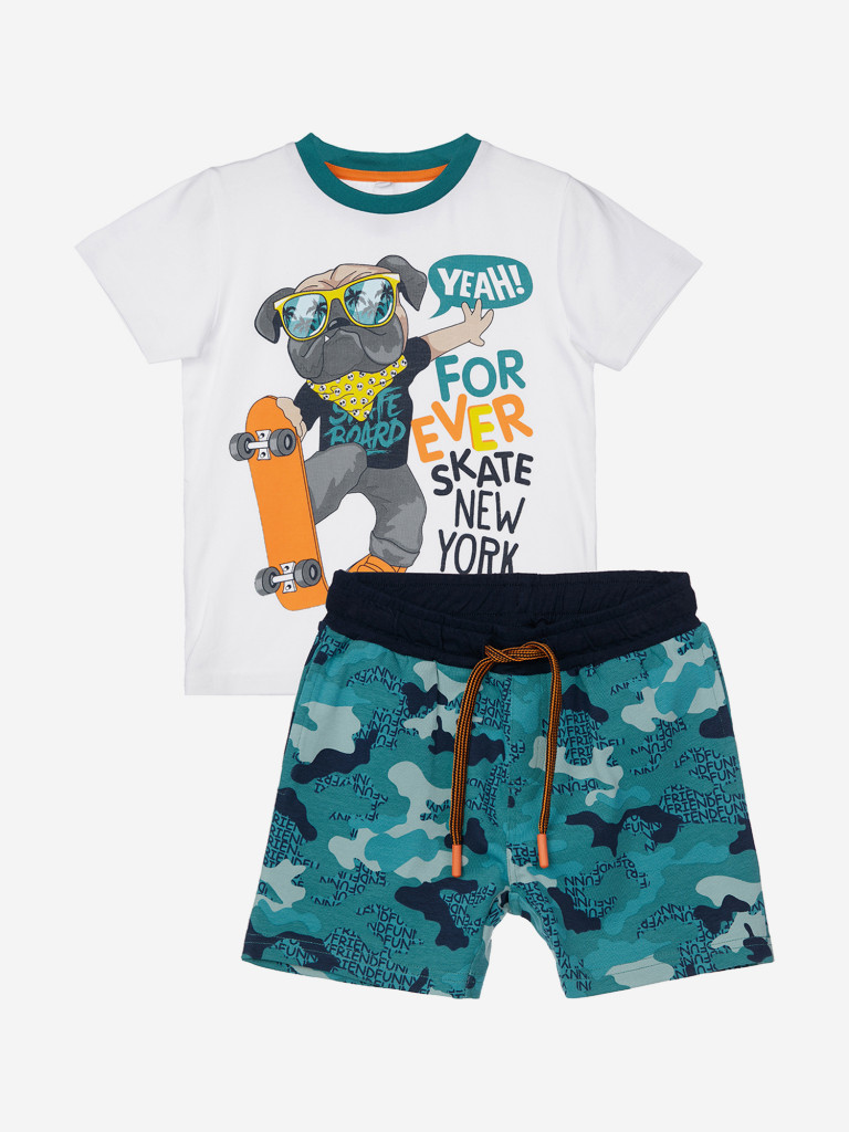 Комплект Playtoday для мальчиков: футболка, шорты