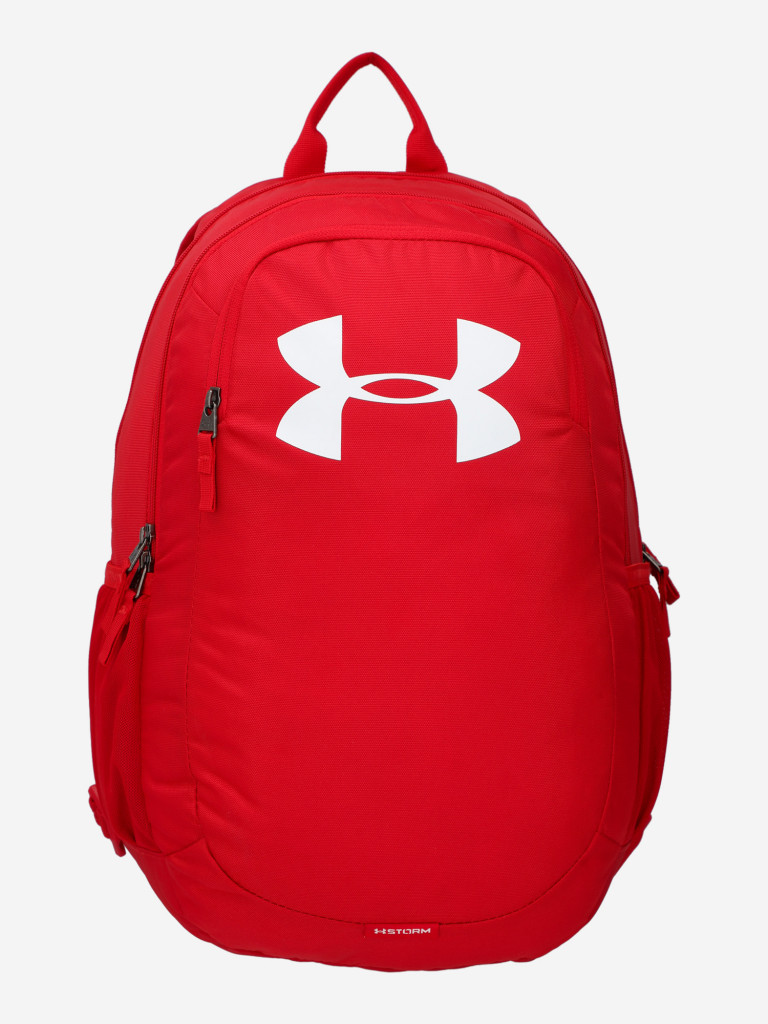 Red and blue under armour backpack on sale