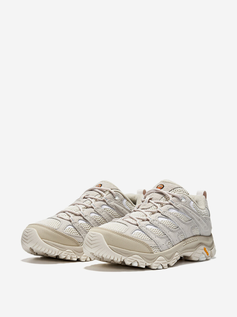 Кроссовки Merrell MOAB 3 Abrasion Resistant Low Top Outdoor Shoes Men's Ecru