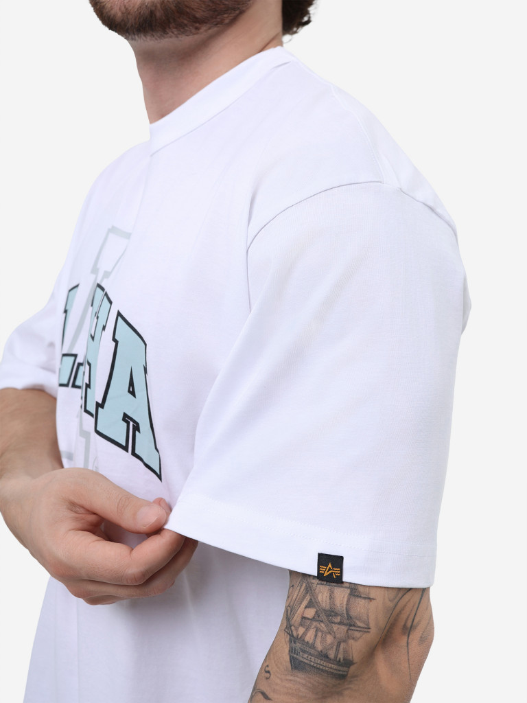 Футболка Relaxed Collegiate A Alpha Industries