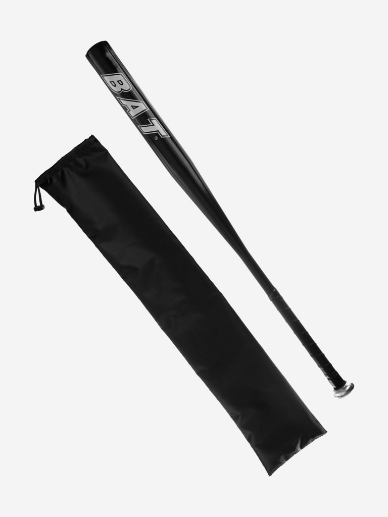 Бита бейсбольная алюминиевая Estafit черная 30" с чехлом