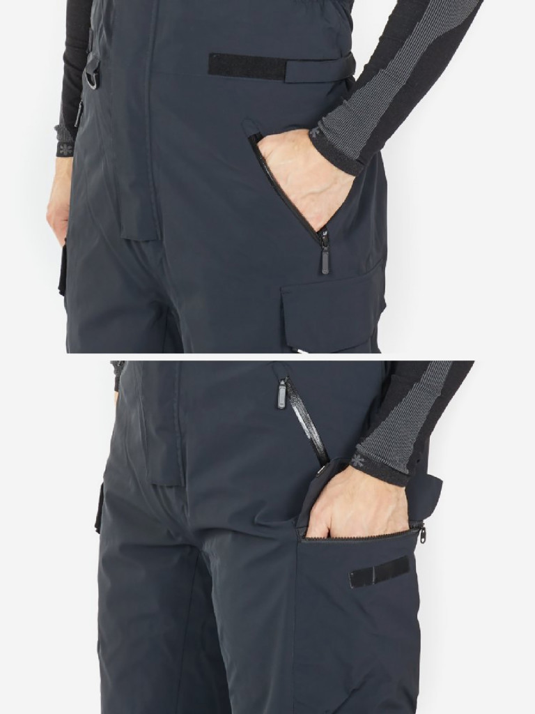Полукомбинезон мужской Norfin REBEL PRO PANTS для охоты и рыбалки