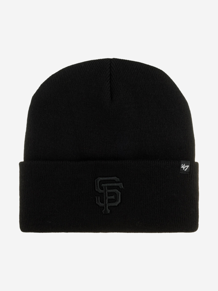 Шапка с отворотом 47 BRAND B-HYMKR22ACE-BKB San Francisco Giants MLB (черный)