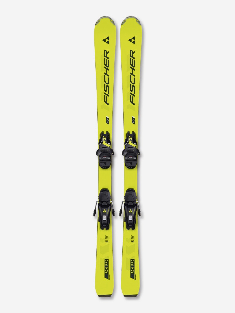Горные лыжи детские Fischer RC4 Pro + крепления FJ7