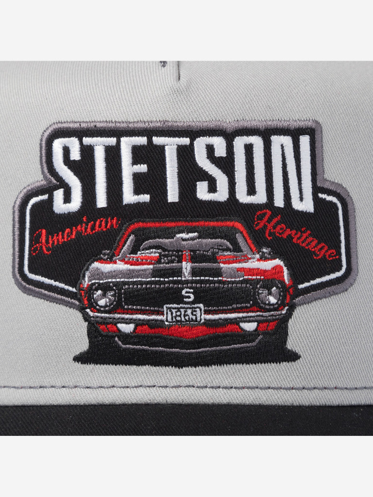 Бейсболка с сеточкой STETSON 7741138 TRUCKER CAP GARAGE AMERICAN HERITAGE