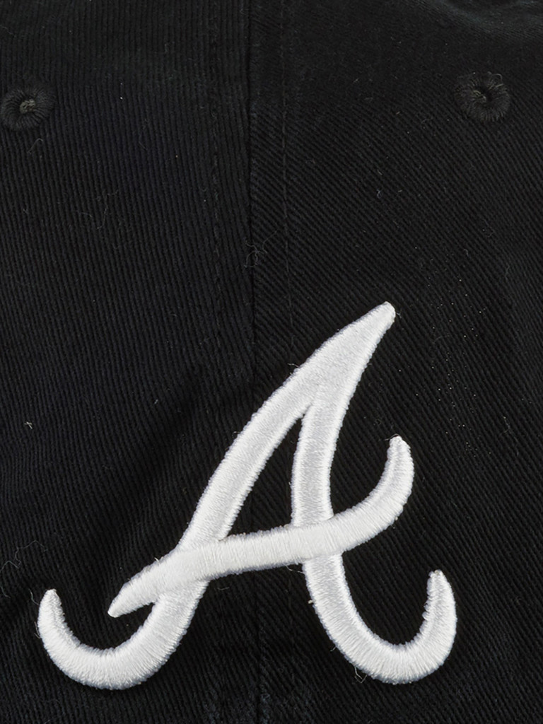 Бейсболка 47 BRAND B-RGW01GWSNL-BKW Atlanta Braves MLB (черный)