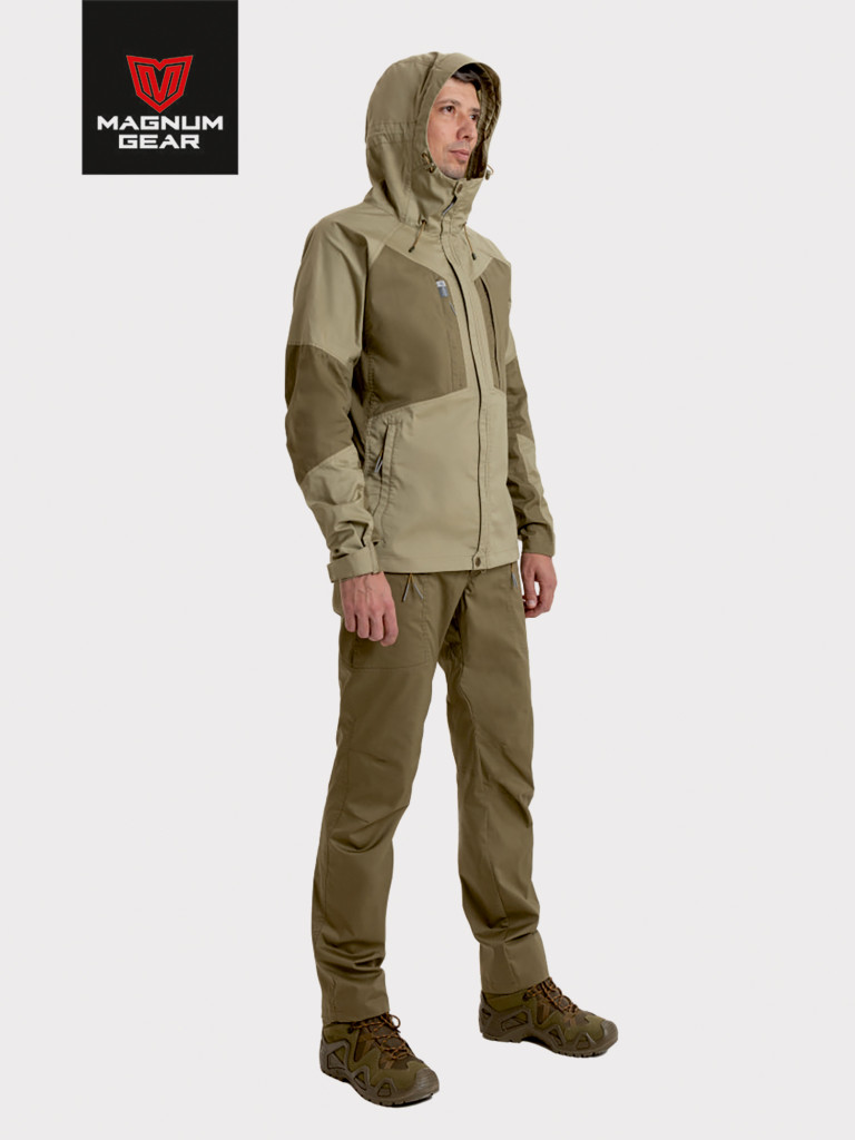 Костюм для рыбалки MAGNUM GEAR ATLAS PRO песочный