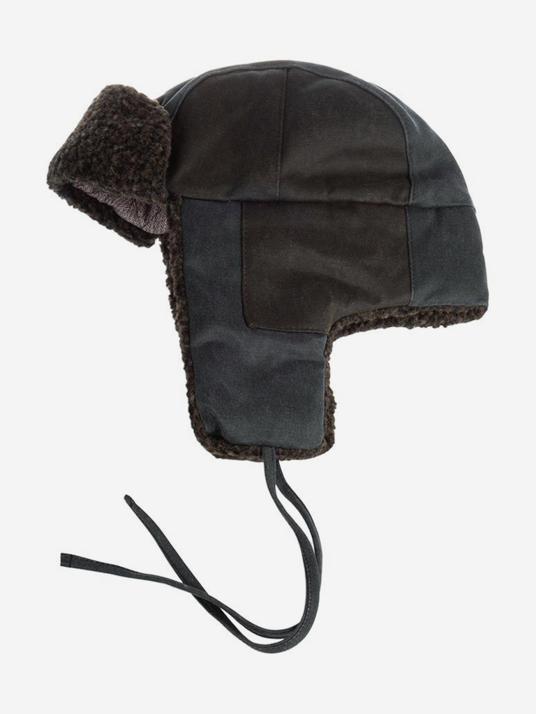 Шапка-ушанка STETSON 9291107 BOMBER CAP COTTON/PES (серый)
