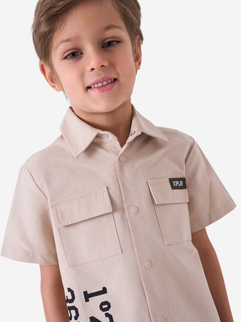 Комплект для мальчиков: рубашка, шорты PlayToday
