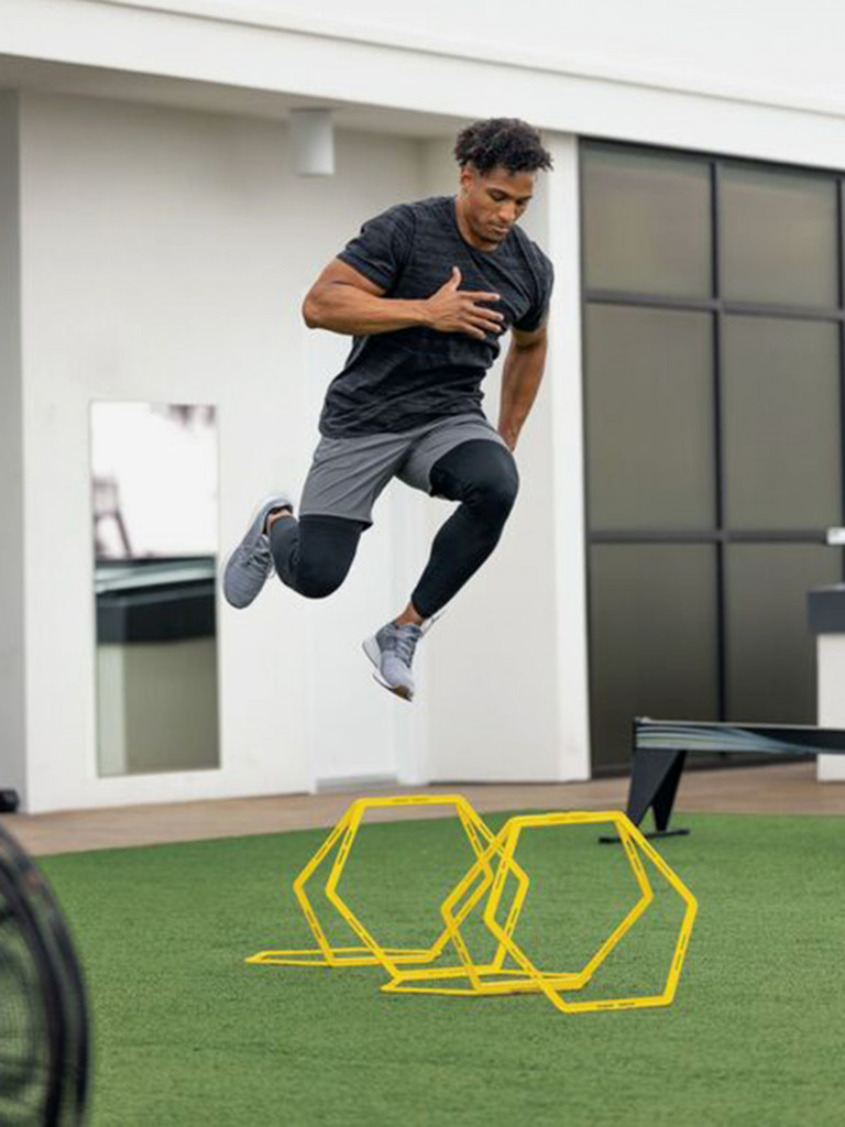 Координационная дорожка SKLZ шестиугольник, 6 шт. , с зажимами