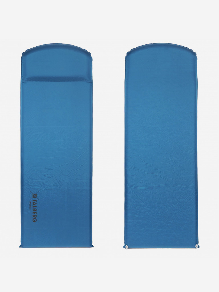 Самонадувающиеся коврик WELLAX MAT, синий 195x71x7,5 см