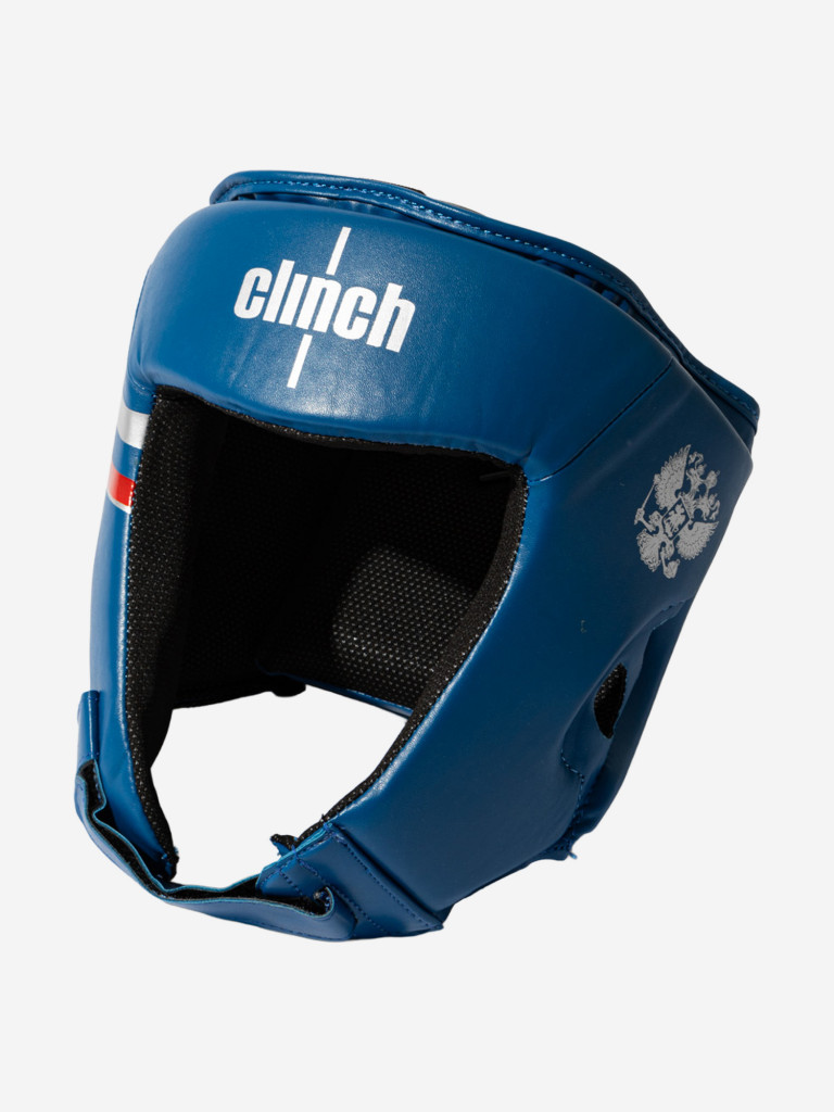 Шлем боксерский Clinch Olimp синий