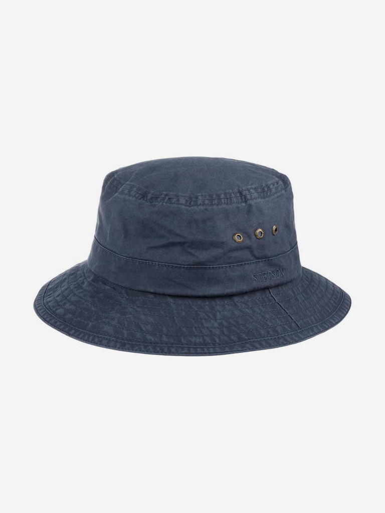 Панама STETSON 2811101 BUCKET DELAVE (синий)