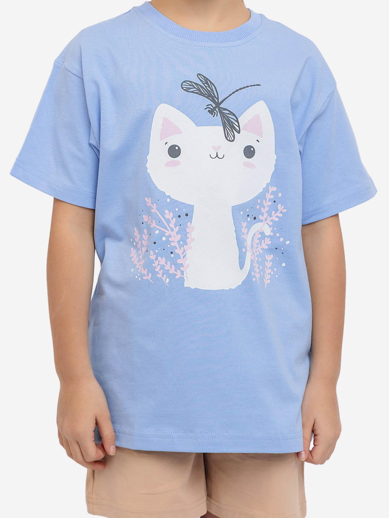 Футболка для девочки batik с коротким рукавом