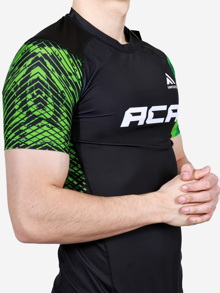 Рашгард с коротким рукавом ACA&IAMFIGHTER