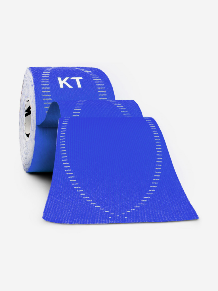 Кинезио тейп KT Tape PRO для тела спортивный, 25 х 5 см, 20 шт, синий