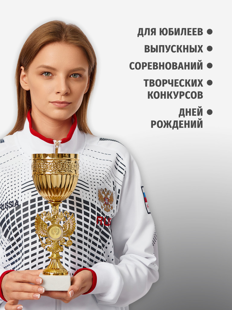 Кубок спортивный для награждения победителей 27.5 см