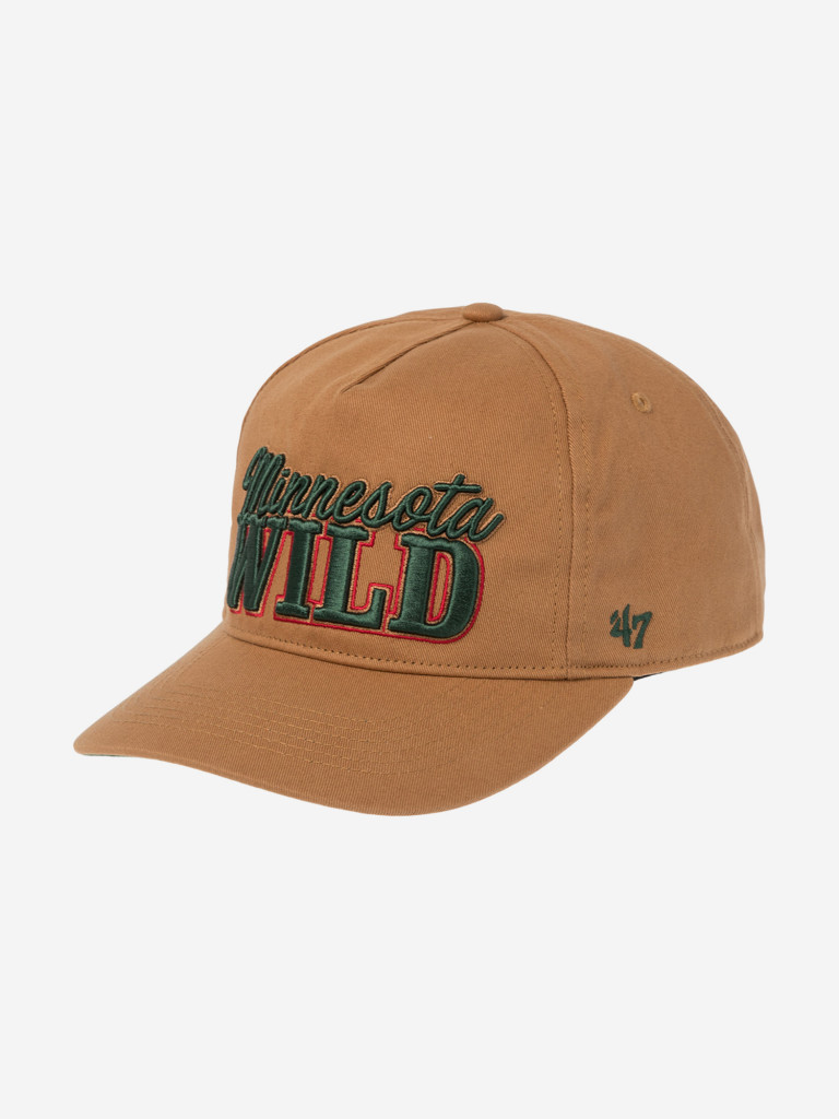 Бейсболка 47 BRAND H-BRNES29GWP-QL Minessota Wild NHL (коричневый)
