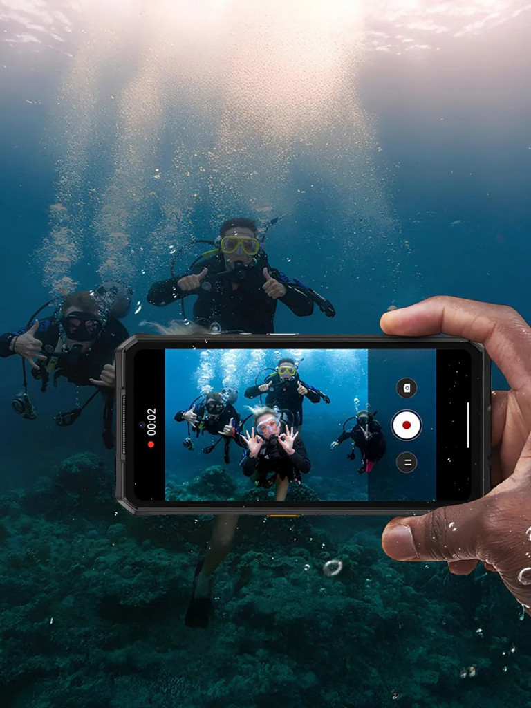 Смартфон Ulefone Armor 28 Pro 16+512 Black, 6.67”, FHD+, 1.04” 340x340, MTK7300, And15, 50+50+64, 50, 10600mAh, 4G, uSmart