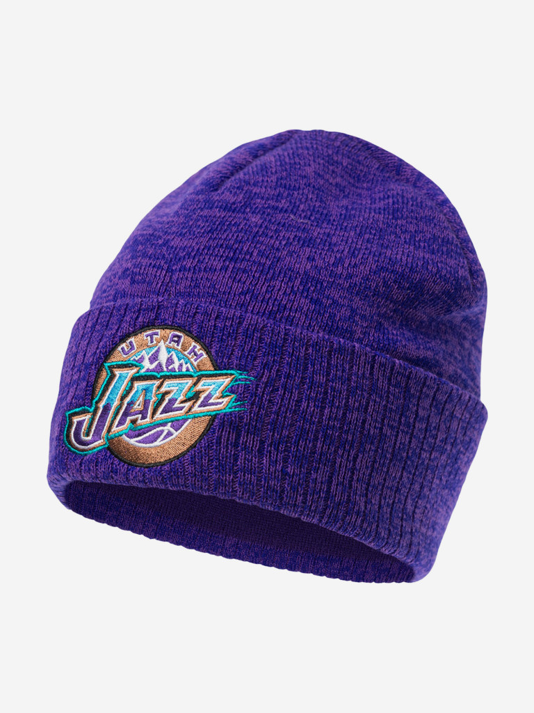 Шапка с отворотом MITCHELL NESS KTCFMM19260-UJAPURP Utah Jazz NBA (фиолетовый)