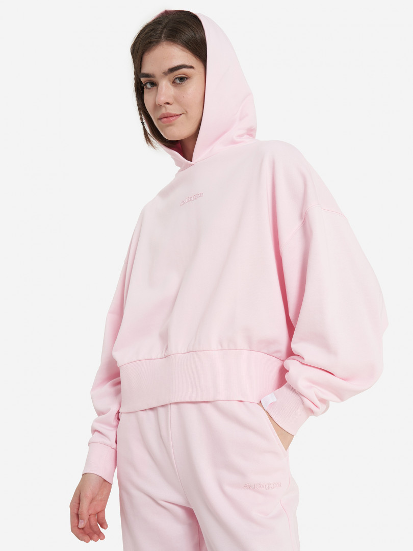 Худи женская оверсайз Kappa, Розовый