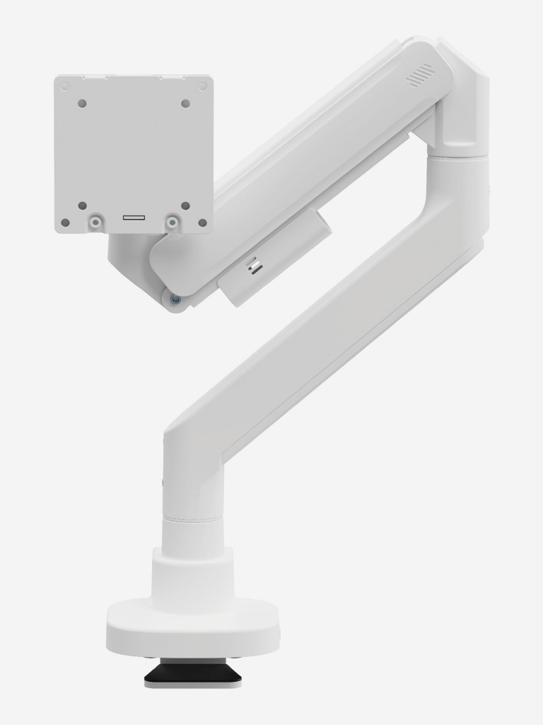 UNITEKI FMGT201WRD PRO LINE Кронштейн для монитора со струбциной системы газ лифт, поддерживающий большую нагрузку, диагональ 22-57" + адаптеры VESA