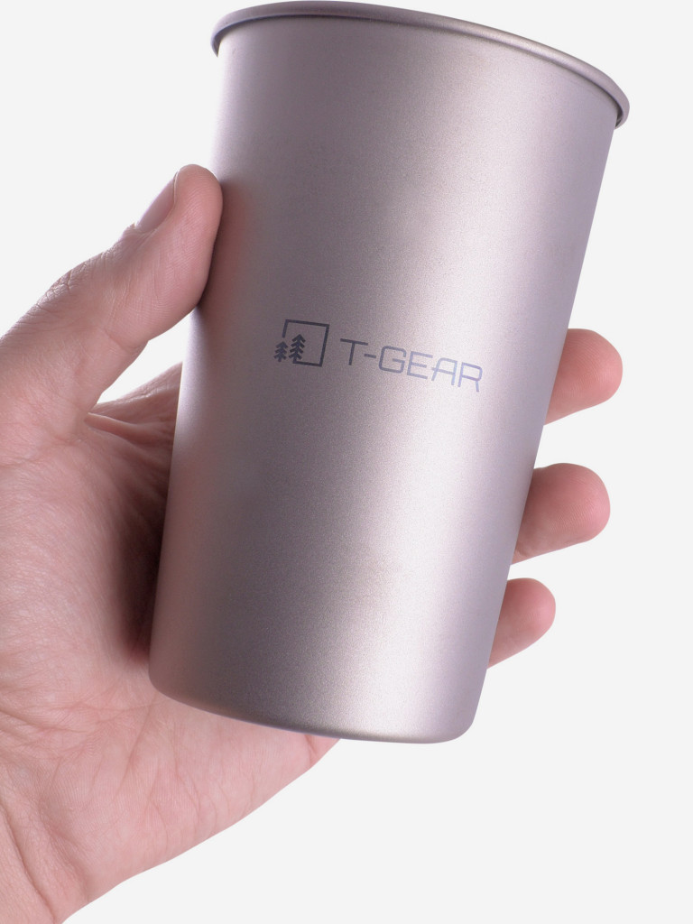Стакан титановый T-Gear Titanium Beer Cup 500