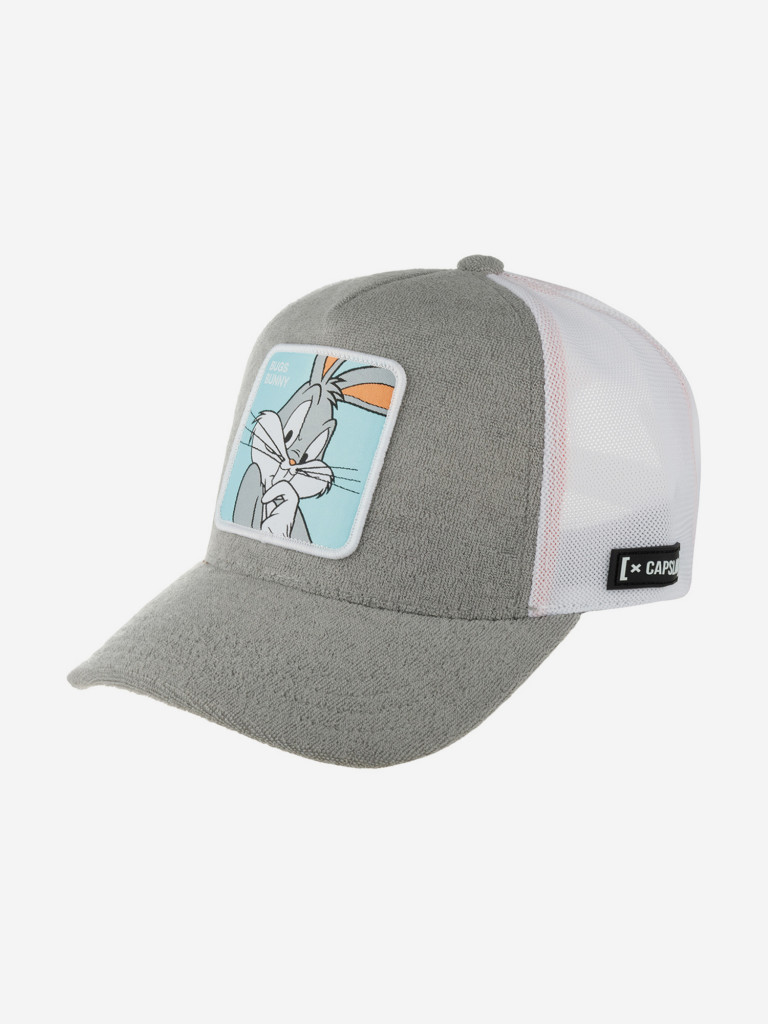 Бейсболка с сеточкой CAPSLAB CL/LOO8/1/CT/BUG4 Looney Tunes Bugs Bunny (серый)