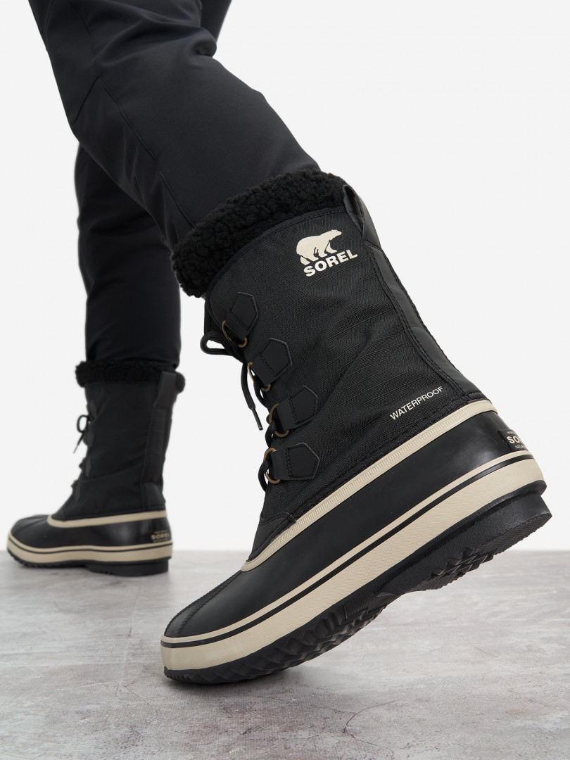 фото Ботинки утепленные мужские sorel 1964 pac™ nylon wp, черный