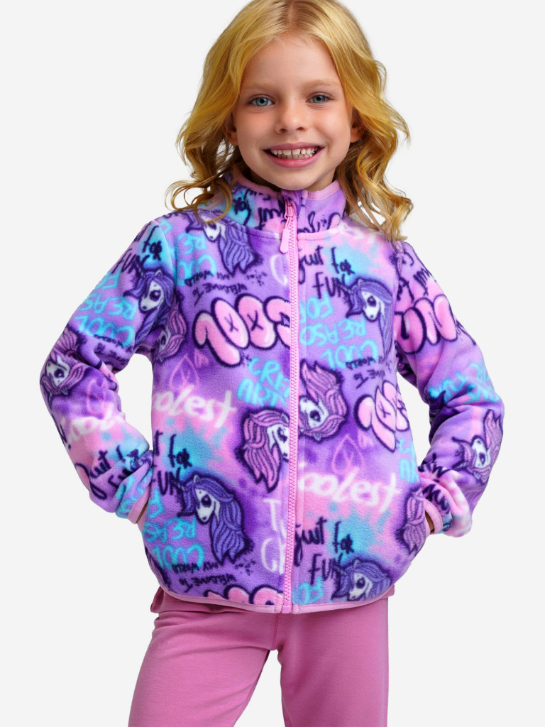Толстовка флисовая для девочек PlayToday