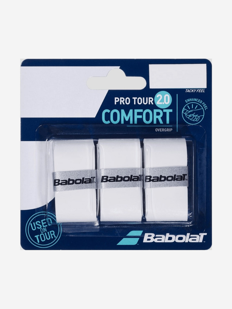 Овергрип Babolat PRO TOUR 2.0 X3, белый (101)