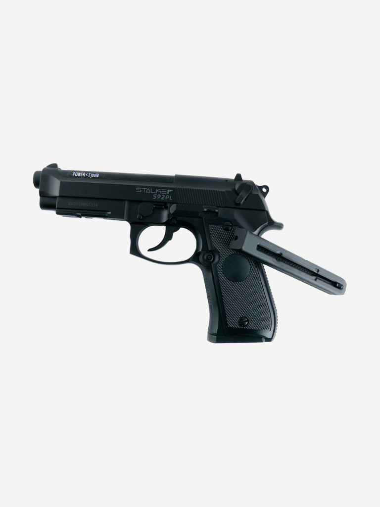 Пневматическая Беретта 92 Stalker пистолет газовый металлический 4.5мм