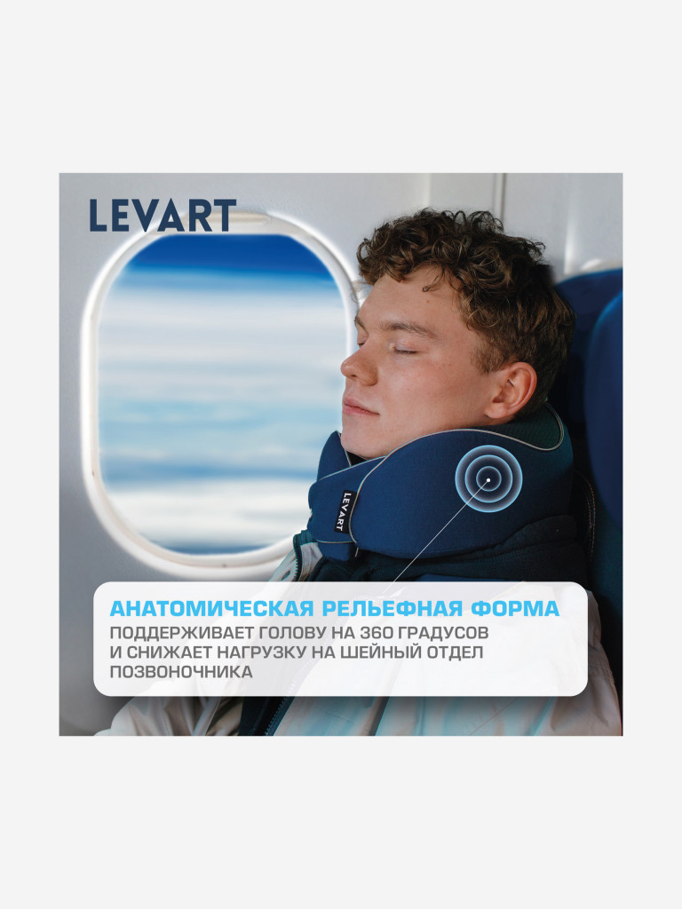 Подушка для путешествий с эффектом памяти