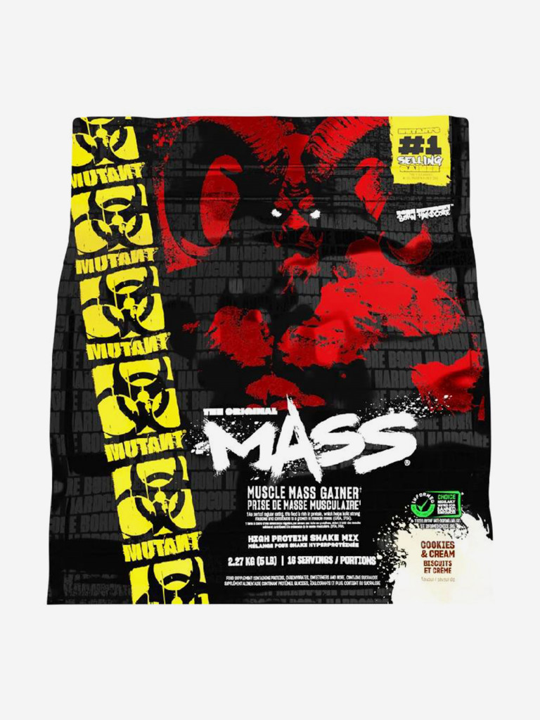 Гейнер Mutant Mass, 2270 г, Печенье с кремом