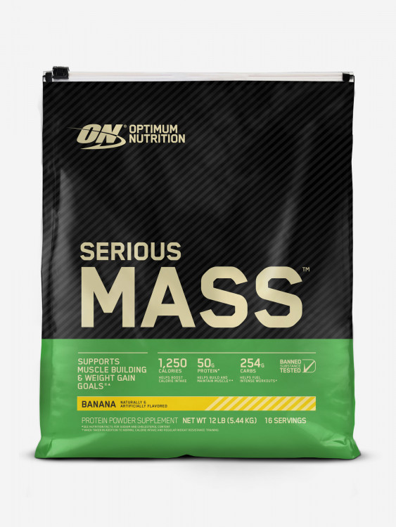 Гейнер Optimum Nutrition Сириус Масс, 5440 г, Банан