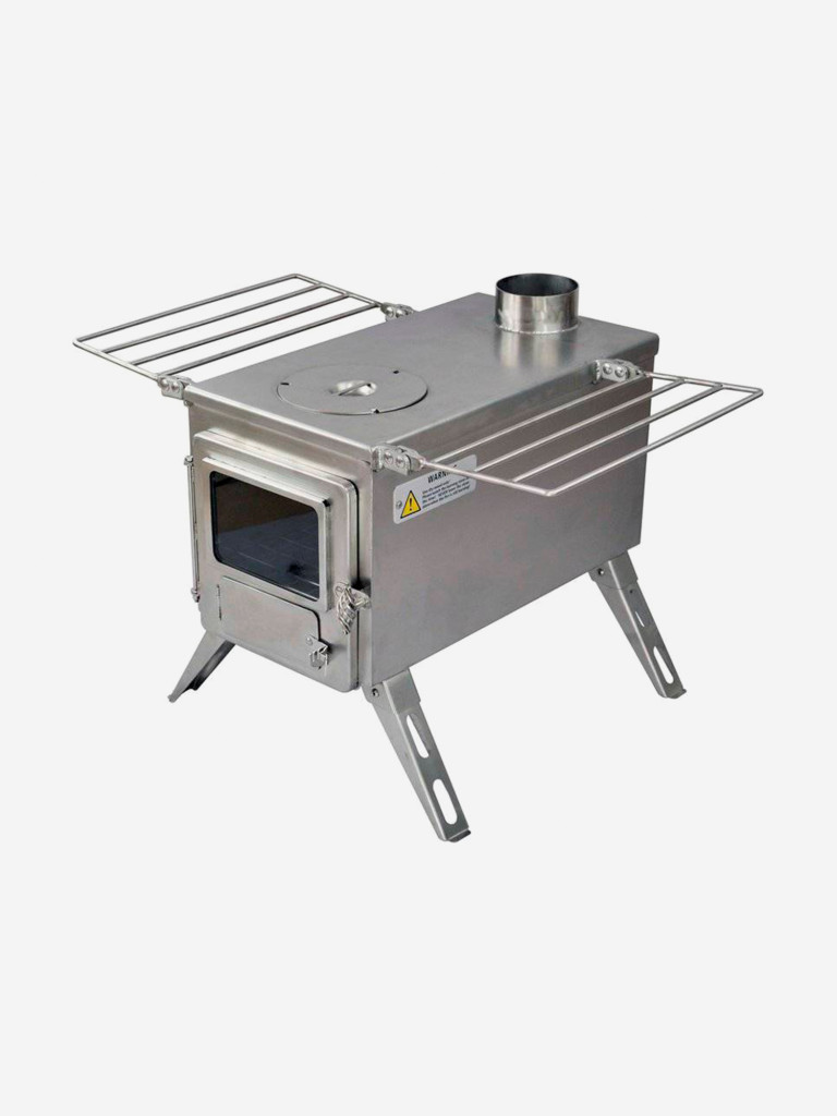 Печь походная Winnerwell Nomad Large (D дымохода 89 мм), нерж. ст. AISI 304