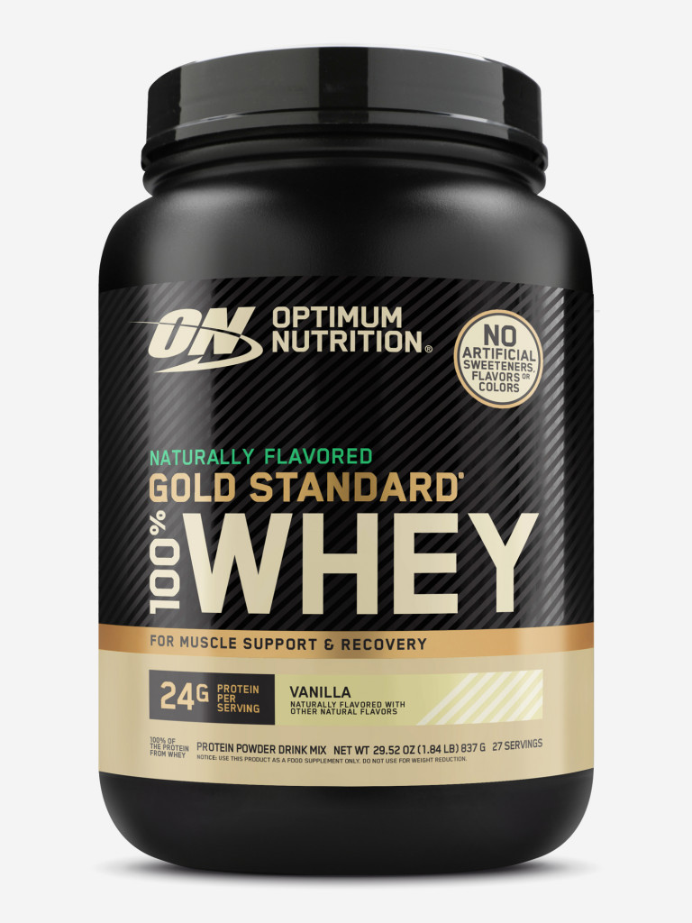 Протеин Optimum Nutrition Нейчерел Флаворед, 837 г, Ваниль