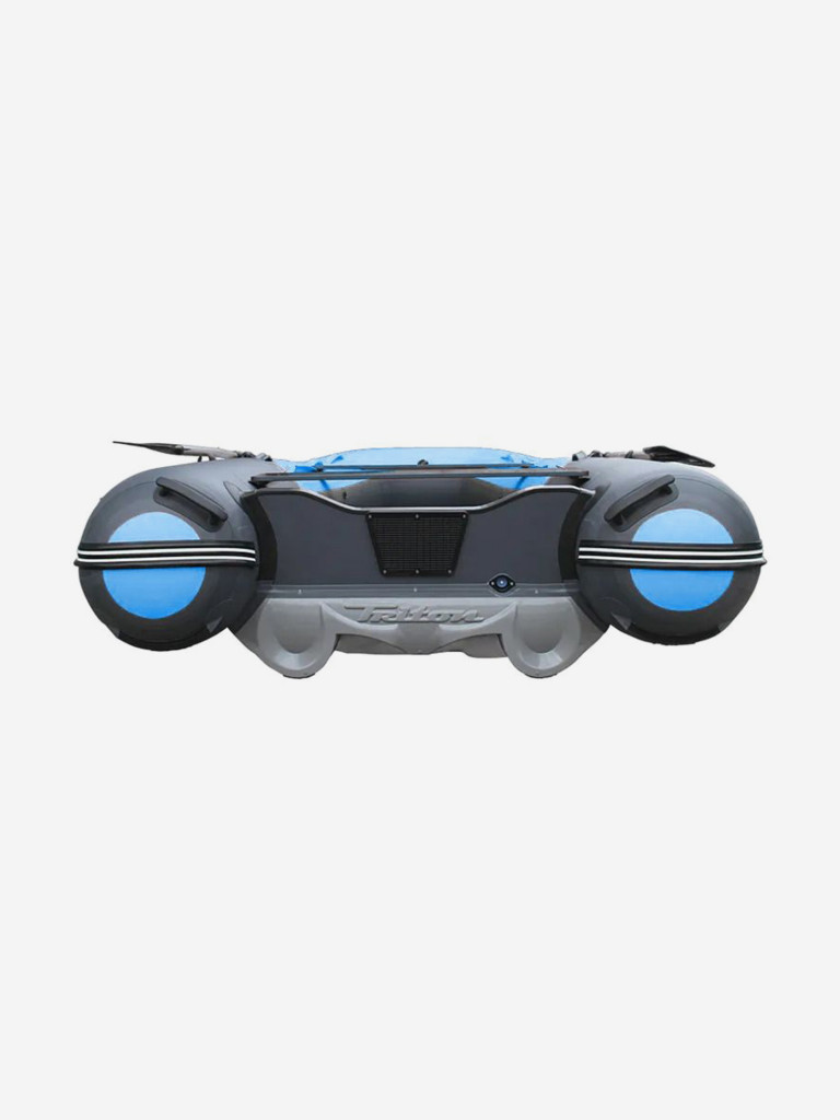 Лодка Reef Triton (Риф Тритон) 400 S-Max без фальшборта, тёмно-серо-голубая