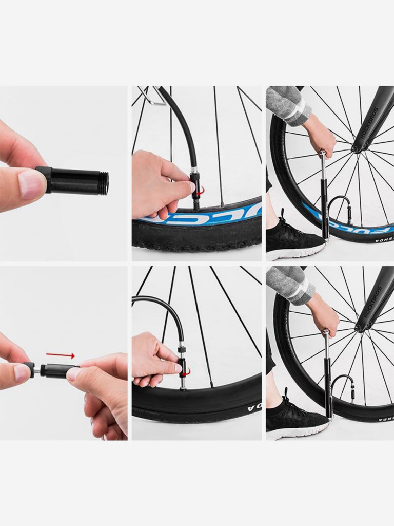 Насос велосипедный RockBros JG-004A