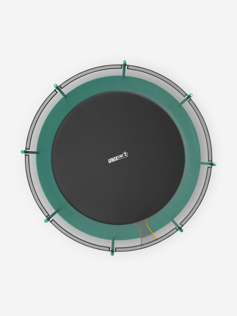 Батут каркасный UNIX Line Supreme Basic 14 ft, диаметр 427 см, до 160 кг