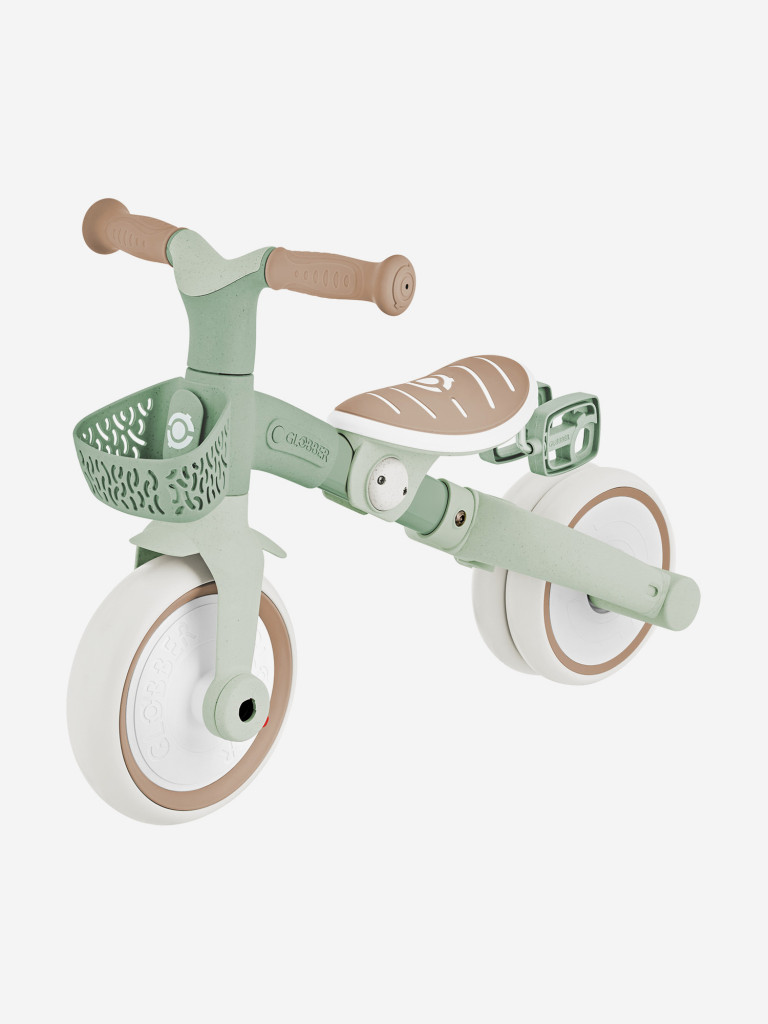 Трехколесный велосипед-беговел Globber LEARNING TRIKE 3в1 PLUS ECOLOGIC