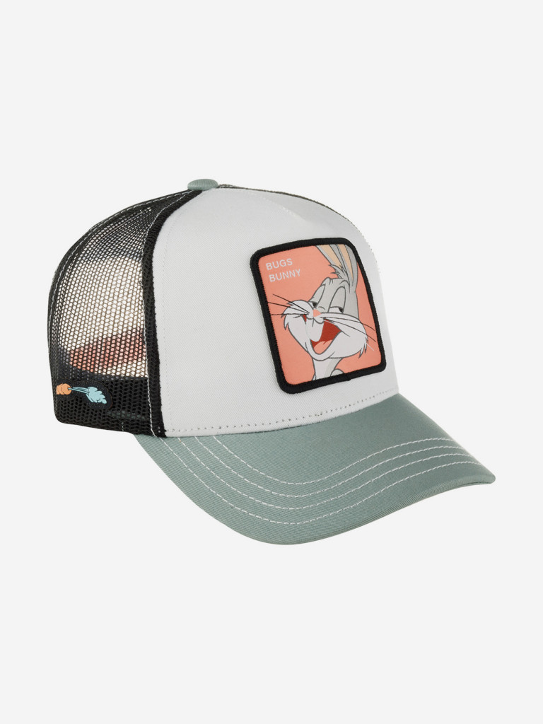 Бейсболка с сеточкой CAPSLAB CL/LOO8/1/CT/BUG7 Looney Tunes Bugs Bunny (белый)