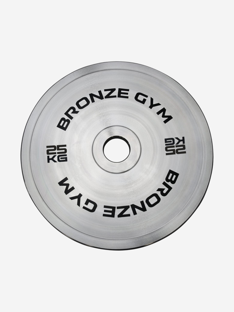 Диск олимпийский BRONZE GYM стальной 25 кг
